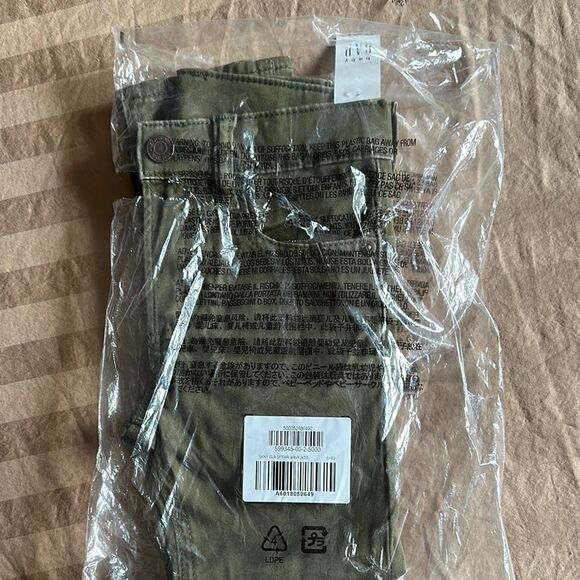 GAP Green Straight Leg Jeans Casual Cotton - Picture 7 of 7